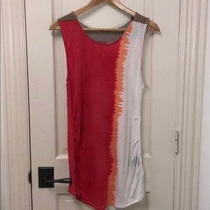 Tahari top with size ruching size medium